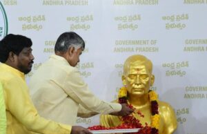 అమరావతిలో 58 అడుగుల అమరజీవి విగ్రహాన్ని ఏర్పాటు చేస్తాం : ఏపీ సీఎం చంద్రబాబు