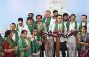 పంటలు ఎండిపోవడానికి రాష్ట్ర ప్రభుత్వమే కారణం : కేటీఆర్