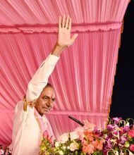 జగిత్యాల ప్రజా ఆశీర్వాద సభలో పాల్గొన్న మాజీ సీఎం కేసీఆర్