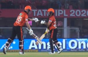 రాజస్థాన్ రాయల్స్ పై సన్ రైజర్స్ విజయం