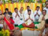 అతిపెద్ద వేద పాఠశాల నిర్మాణానికి భూమిపూజ చేసిన సీఎం రేవంత్