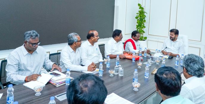 cpm leaders Meet CM revanth