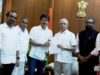 గవర్నర్ ను కలిసిన టీవీకే పార్టీ చీఫ్ విజయ్