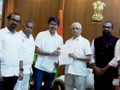 గవర్నర్ ను కలిసిన టీవీకే పార్టీ చీఫ్ విజయ్