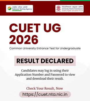 NTA CUET UG 2026 RESULTS