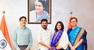 ఈషా సింగ్ ను అభినందించిన సీఎం రేవంత్ రెడ్డి