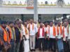 రామాలయంలో ప్రత్యేక పూజలో పాల్గొన్న మాజీ ఎమ్మెల్యే బొల్లం మల్లయ్య