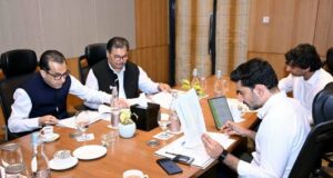 ఐటిసి ఛైర్మన్ తో మంత్రి నారా లోకేష్ భేటీ