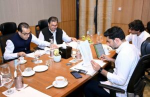 ఐటిసి ఛైర్మన్ తో మంత్రి నారా లోకేష్ భేటీ