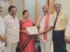 ఏపీ ఆర్యవైశ్య మహాసభ మహిళా విభాగం గౌరవ అధ్యక్షురాలుగా శిద్ధా లక్ష్మీ పద్మావతి