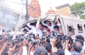 తెలంగాణ భవన్ వద్ద ఉద్రిక్తత.. బీఆర్ఎస్ నేతల అరెస్టు