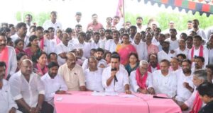 కాళేశ్వరం ప్రాజెక్టును వారం రోజులు అప్పగిస్తే రాష్ట్రం అంతటికీ నీళ్లు: కేటీఆర్