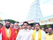 తిరుమల శ్రీవారిని దర్శించుకున్న మంత్రి నారా లోకేష్
