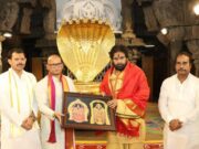 తిరుమల శ్రీవారిని దర్శించుకున్న ఏపీ డిప్యూటీ సీఎం