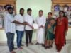 సీఎం సహాయ నిధి చెక్కు అందజేత