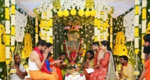 గణపతి పూజలో పాల్గొన్న సీఎం రేవంత్ రెడ్డి